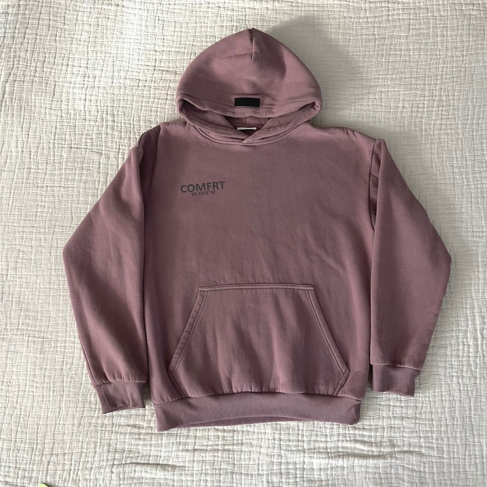 Comfrt Orchid Purple Coordinate Weighted Hoodie Medium EXCELLENT